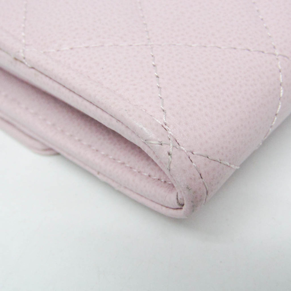 CHANEL Authentic Pink Leather Wallet - Picture 6 of 16